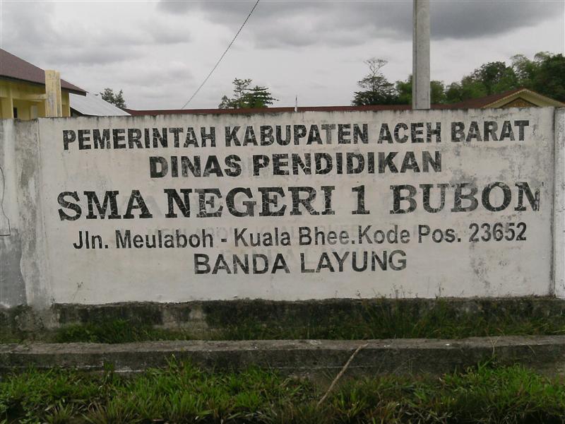 SMA NEGERI 1 BUBON