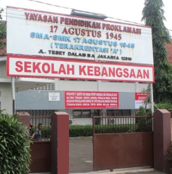 SMAS 17 AGUSTUS 45 JAKARTA