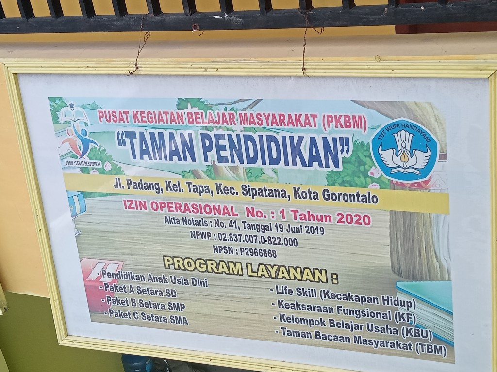 Pkbm Taman Pendidikan
