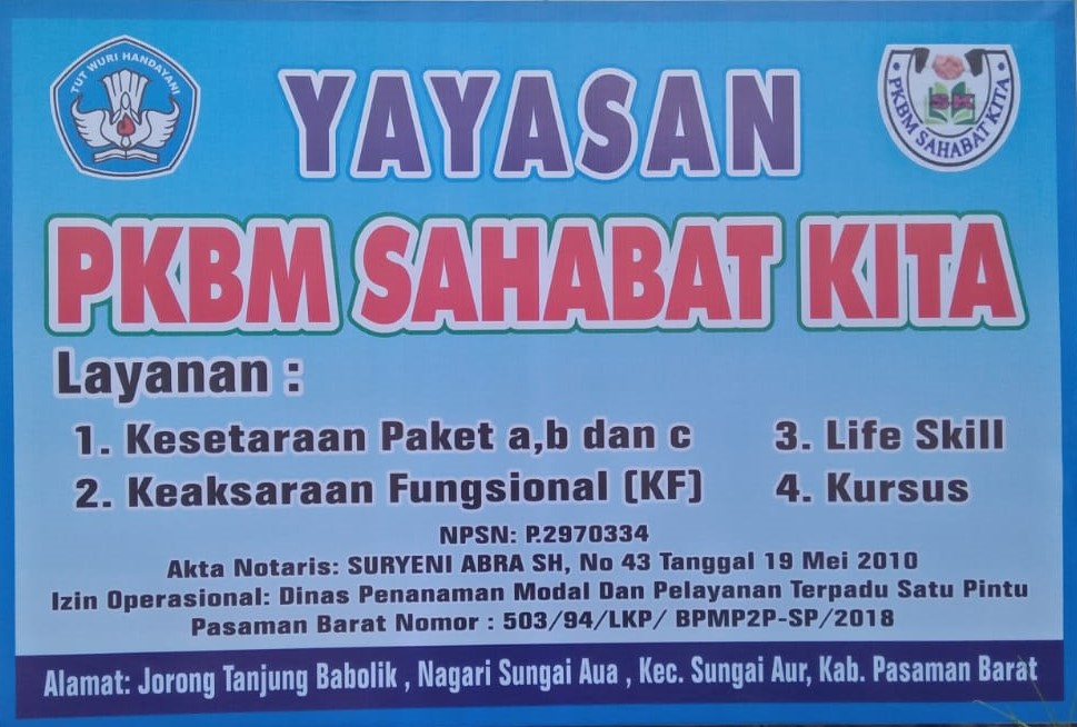 Pkbm Sahabat Kita