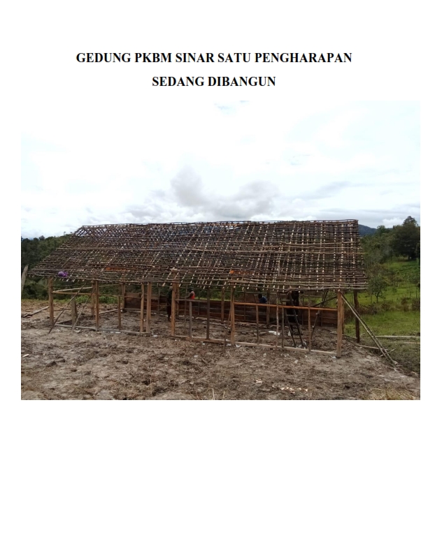 Pkbm Sinar Satu Pengharapan
