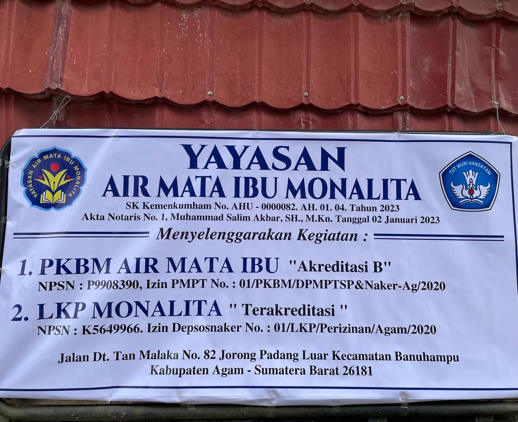 Pkbm Air Mata Ibu