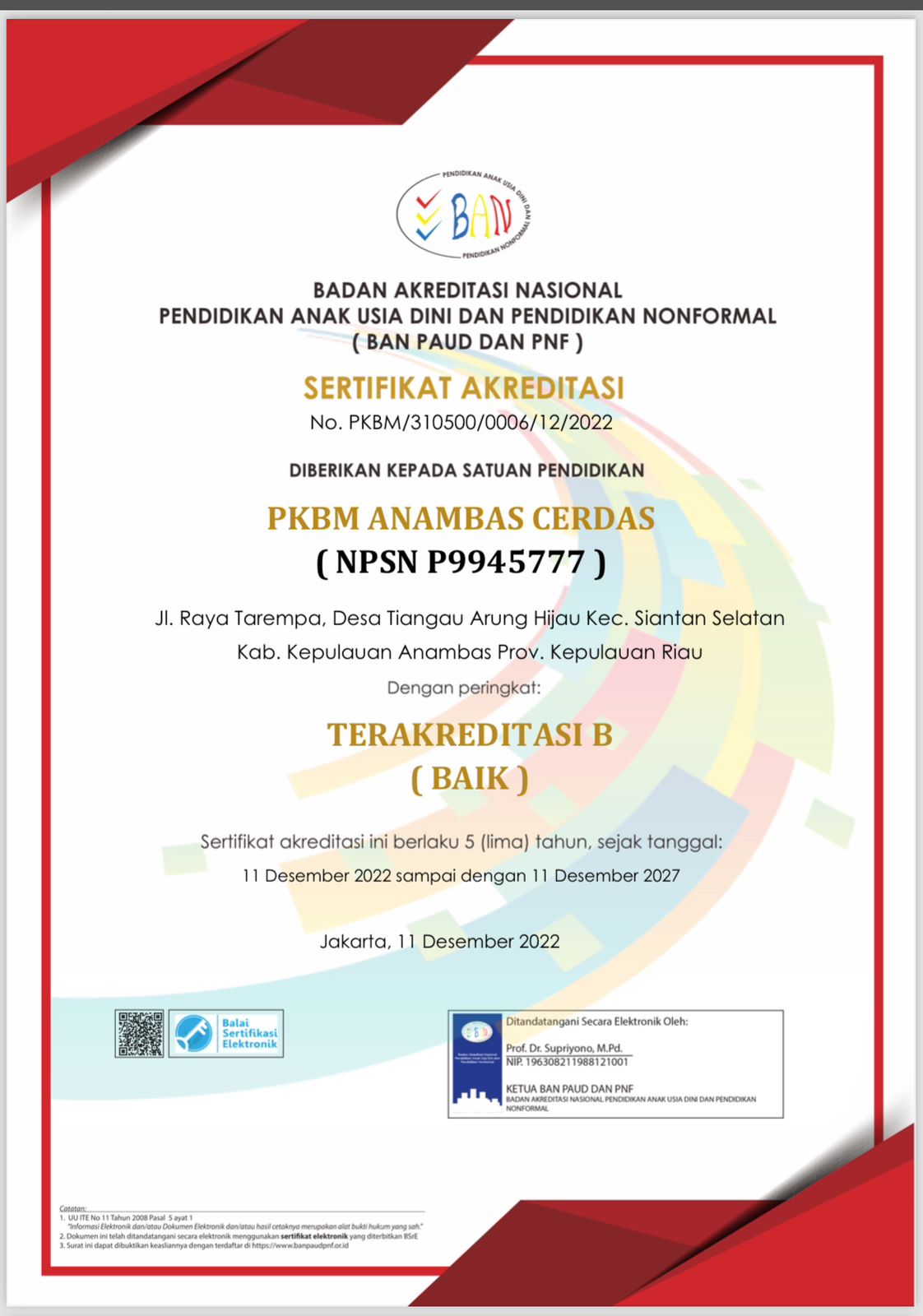 Pkbm Anambas Cerdas