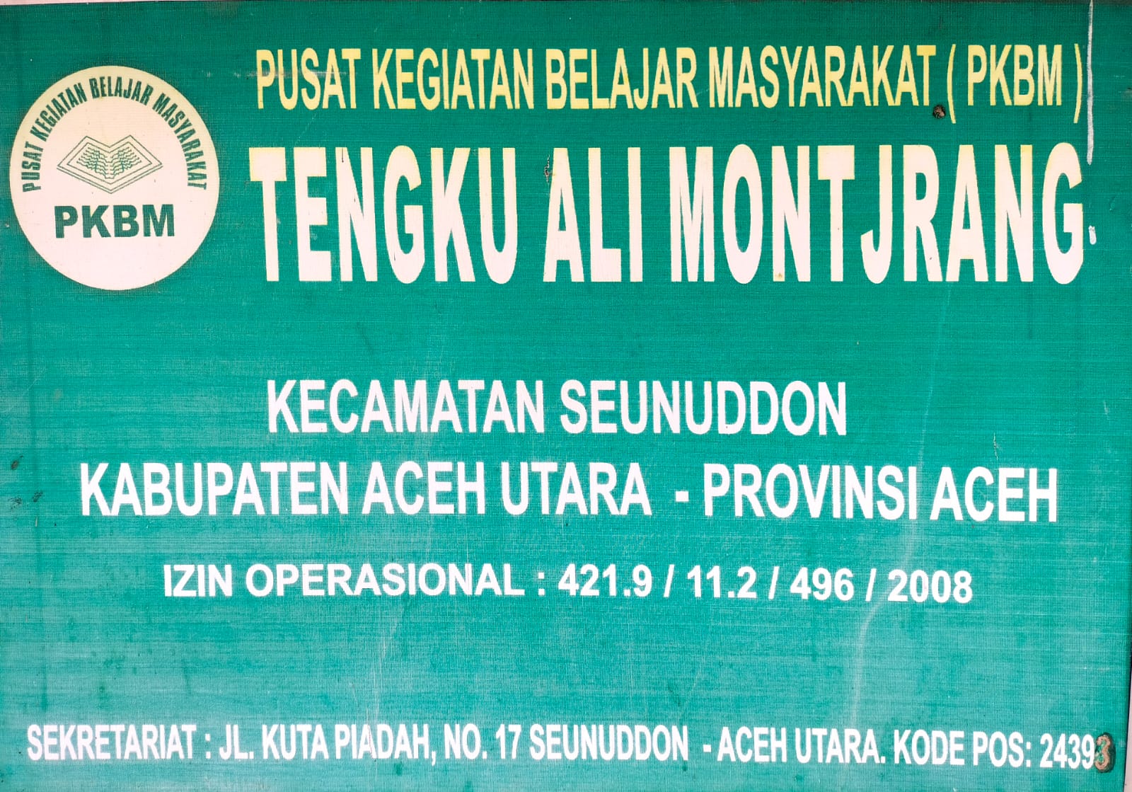 Pkbm Teungku Ali Montjrang 