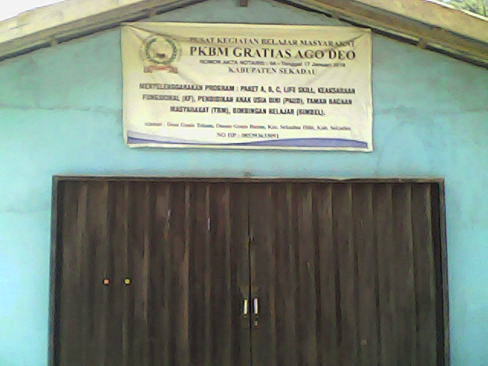 Pkbm Gratias Ago Deo