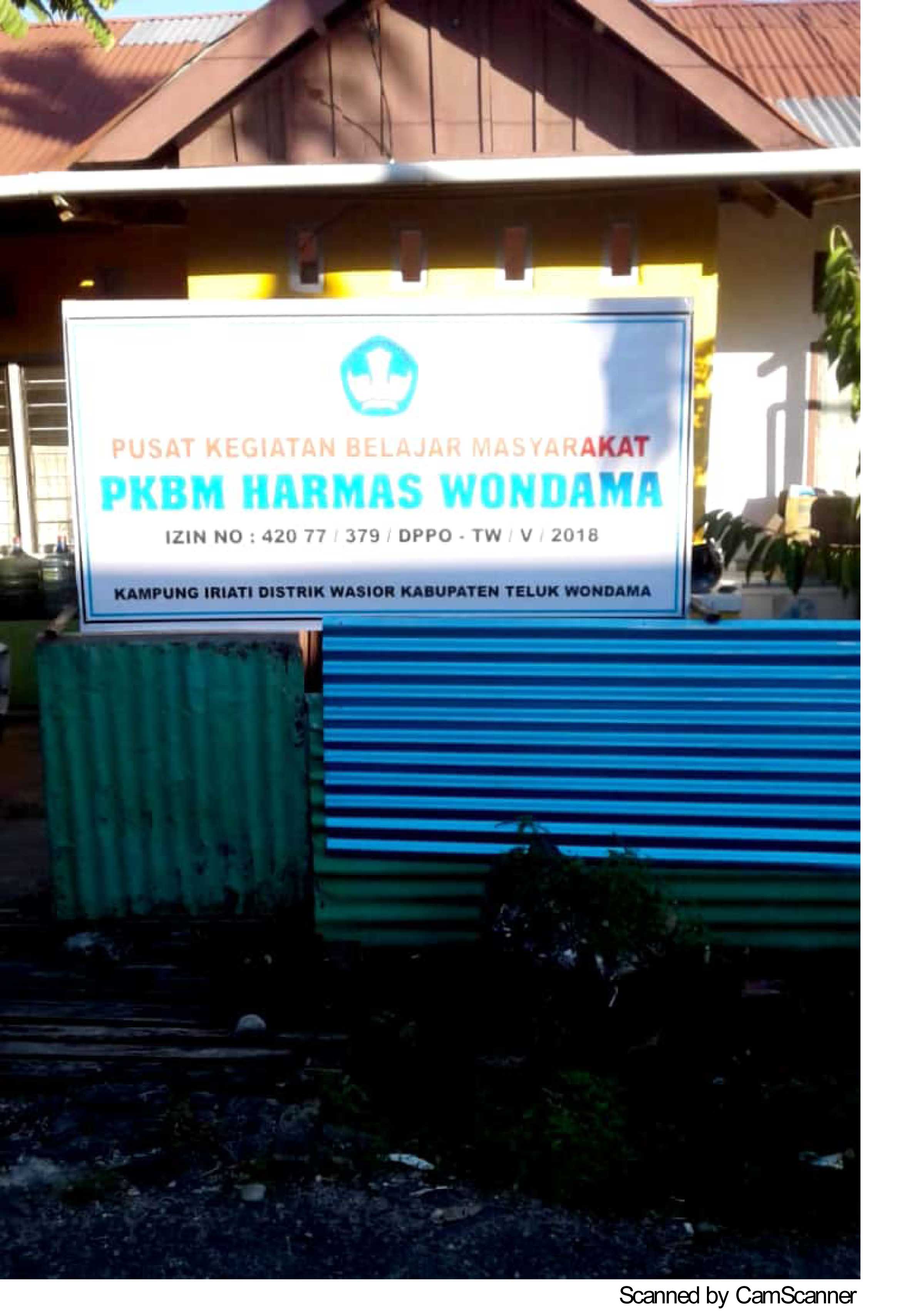 Pkbm Harmas Wondama