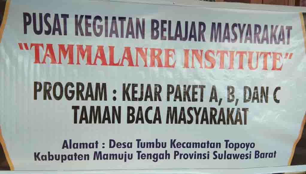 Pkbm Tammalanre Institute