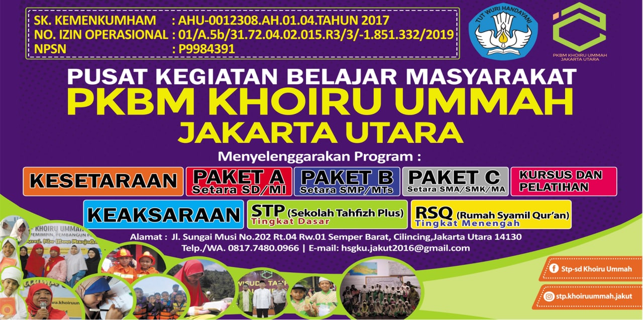 Pkbm Khoiru Ummah Jakarta Utara