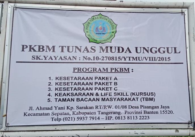 Pkbm Tunas Muda Unggul