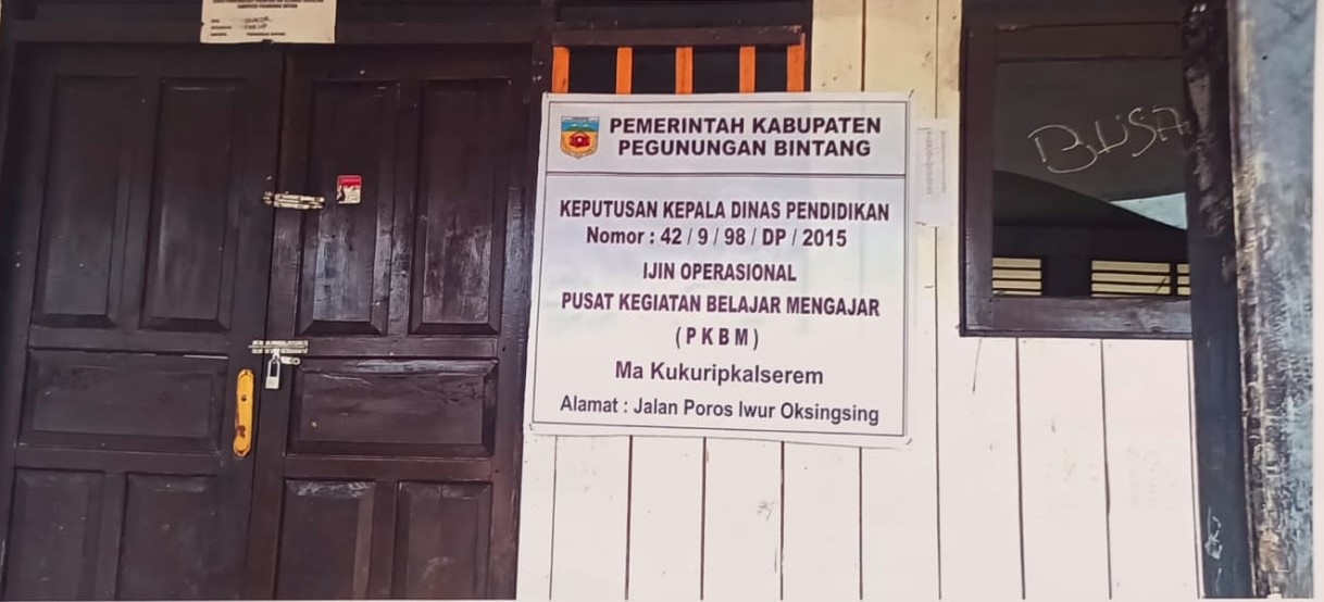 Pkbm Kukurip Ma Kalserem