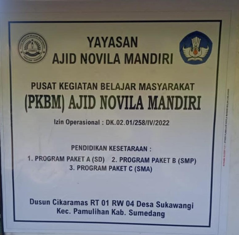 Pkbm Ajid Novila Mandiri