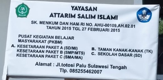 Pkbm Attarim Salim Islami