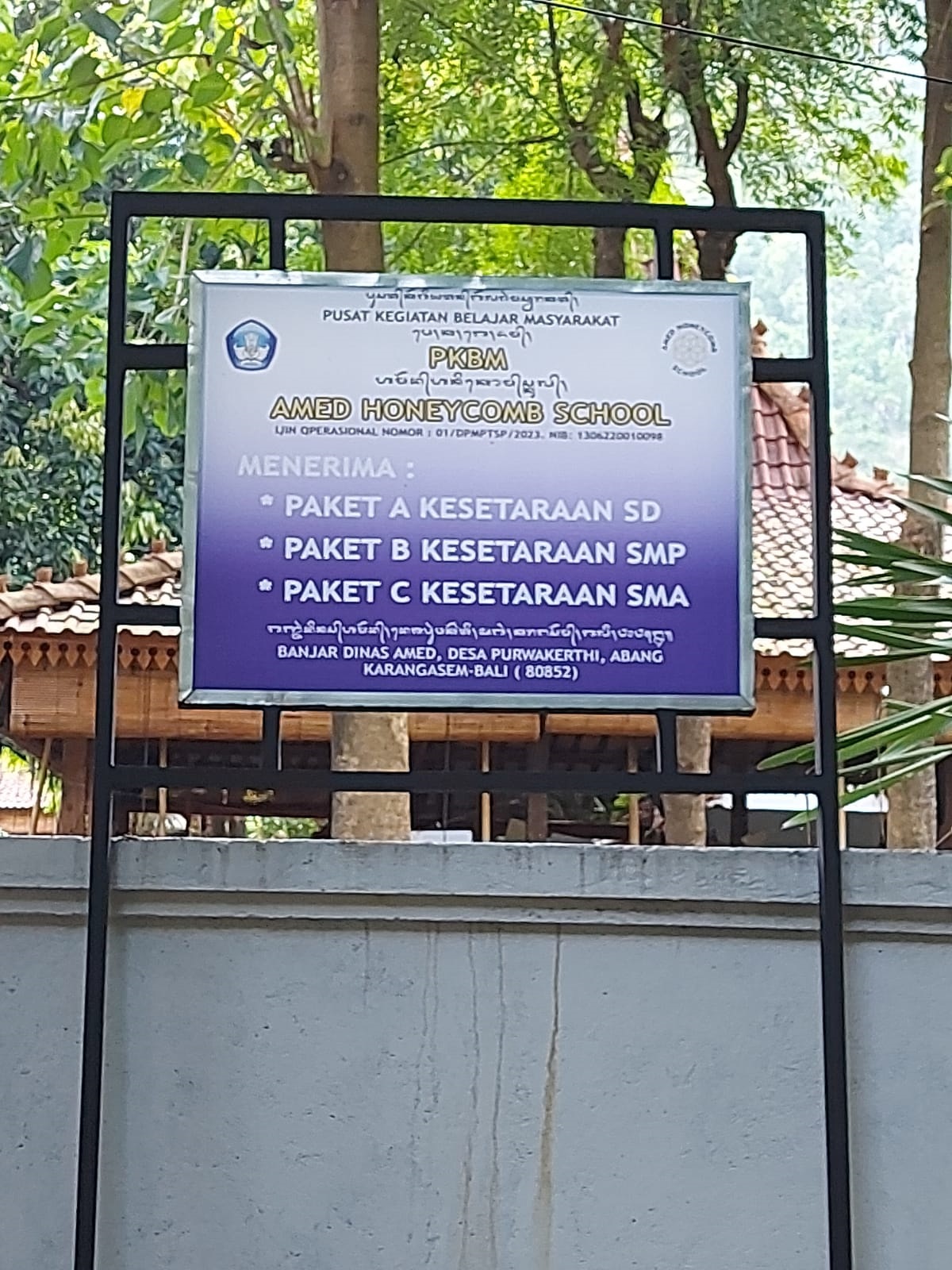 Pkbm Amed Honeycomb School