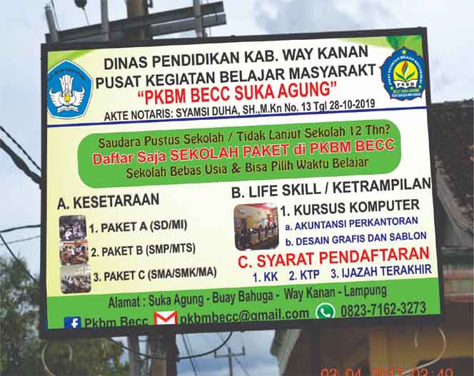 Pkbm Becc Suka Agung
