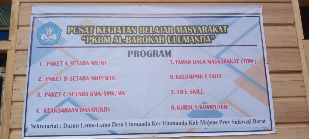 Pkbm Al Barokah Ulumanda