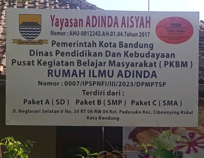 Pkbm Rumah Ilmu Adinda