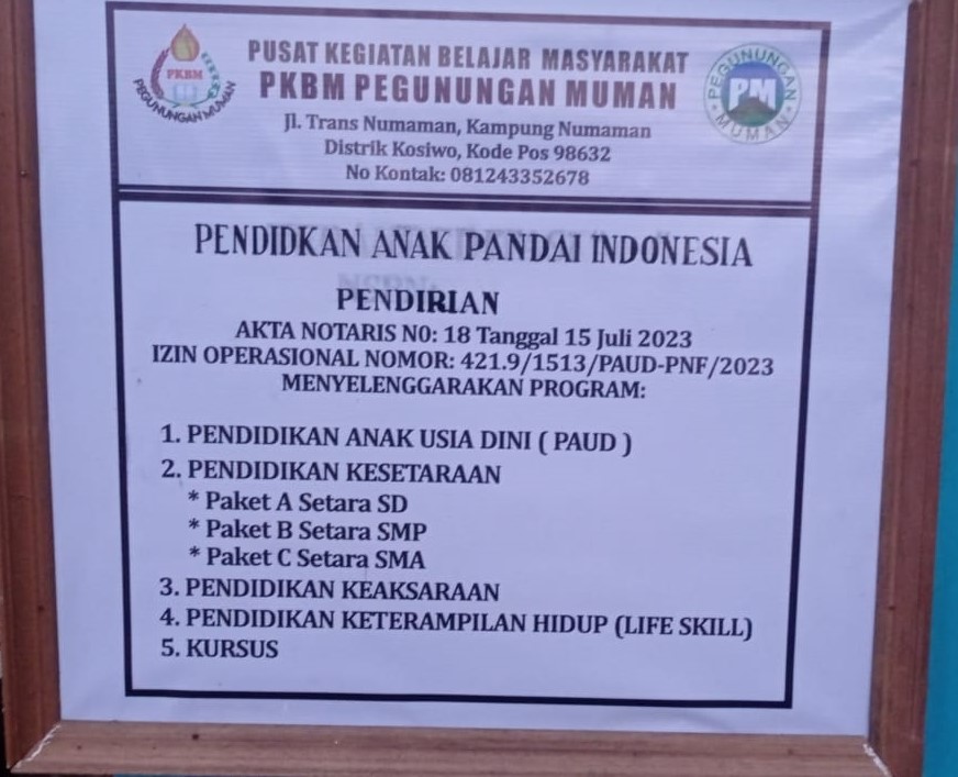Pkbm Pegunungan Muman