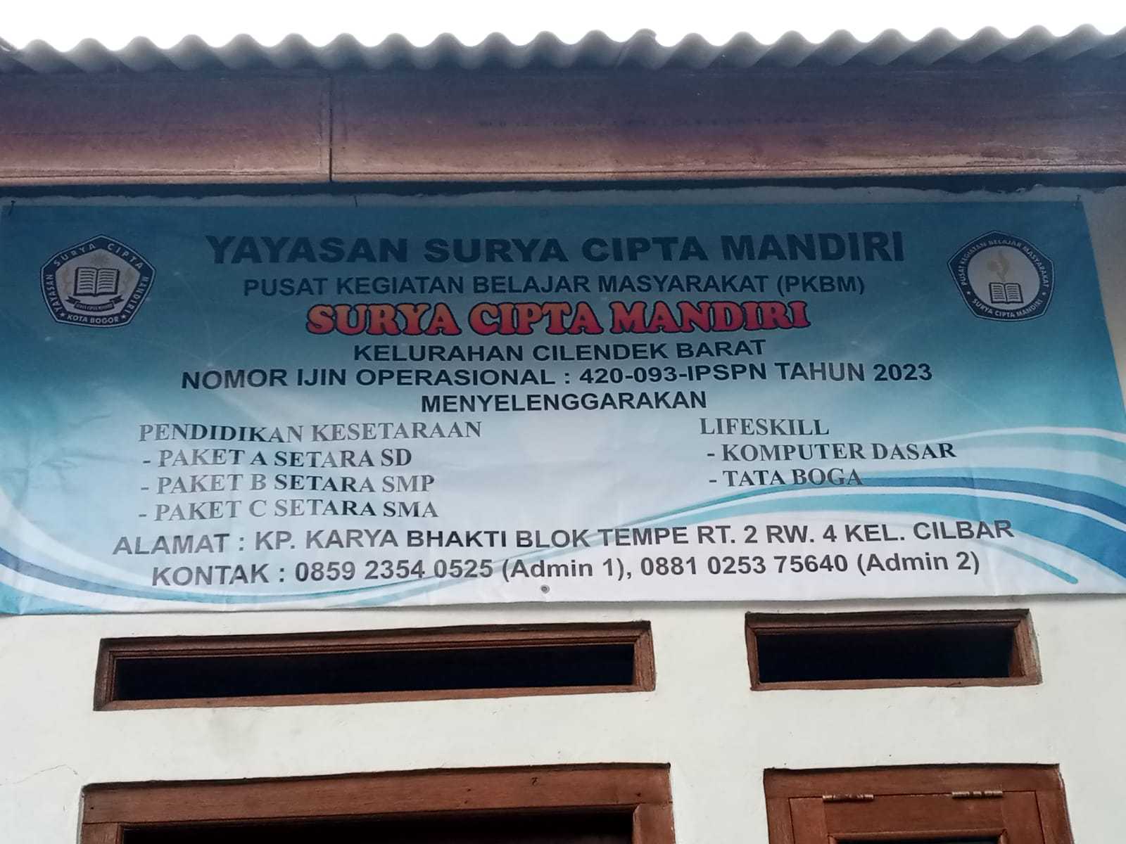 Pkbm Surya Cipta Mandiri